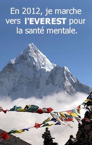 Je marche vers l'Everest pour la sant� mentale
